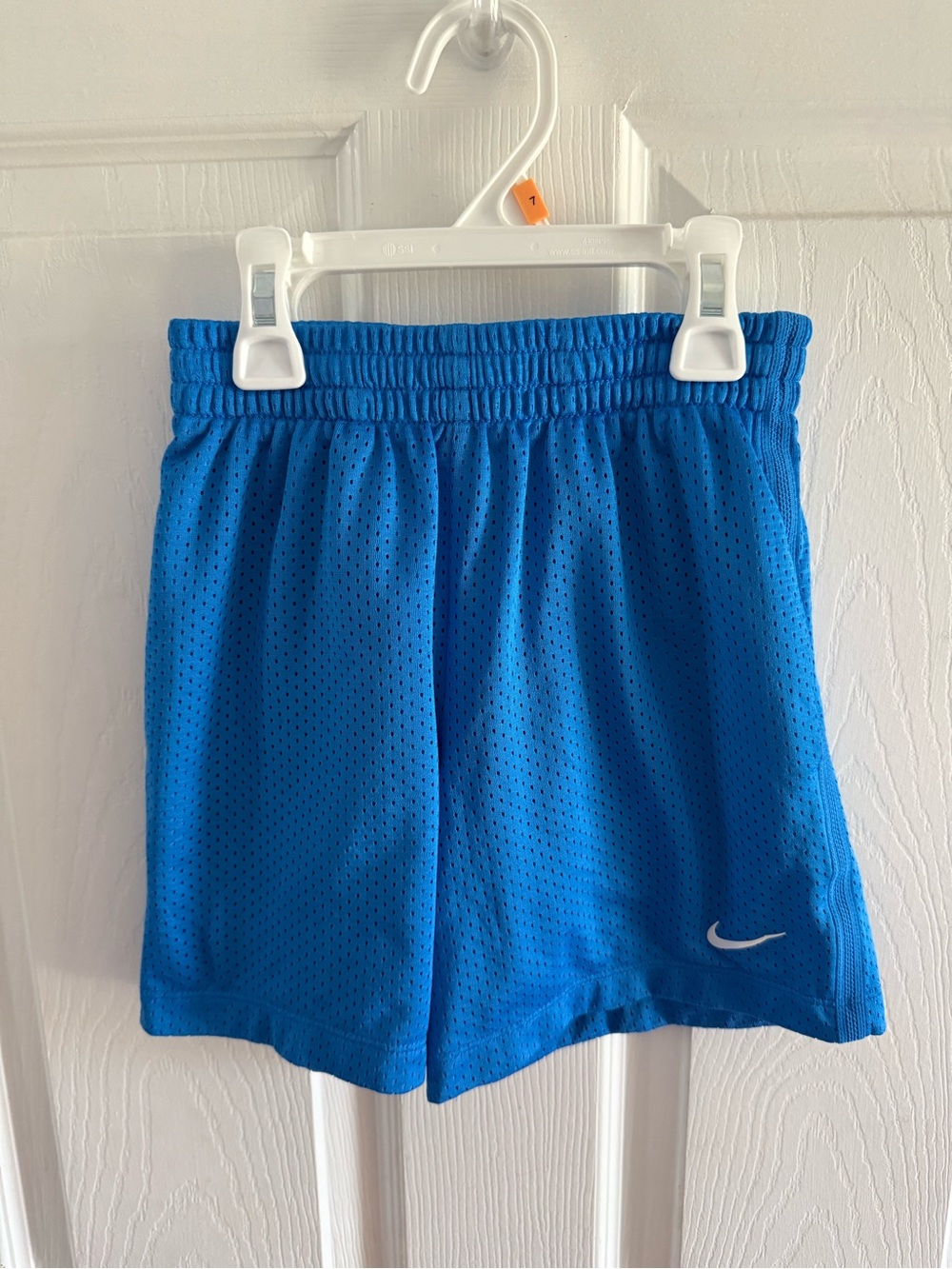 Nike Dri-FIT Mesh Athletic Shorts - Bright Blue